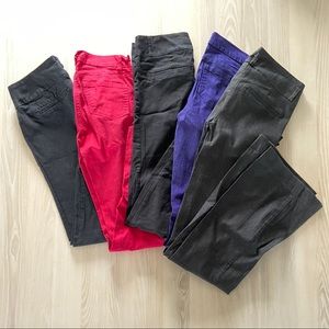 Price for ALL FIVE sz5 Dynamite dress pants!